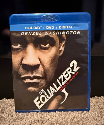 Sony Pictures The Equalizer 2 Blu-ray+DVD+Digital R 2018 Denzel Deleted Scenes
