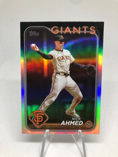 Nick Ahmed 2024 Topps Update Rainbow Foil Card #US98 Giants