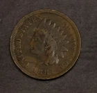 1884 Indian Cent   Lot Y3516