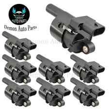 8pcs Ignition Coil and Spark Plug For Cadillac Escalade ESV 6.0L 6.2L V8 UF-742