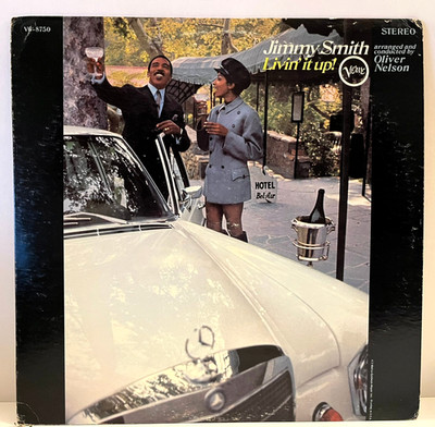 JIMMY SMITH - Livin' It Up (1968) - 12'' Vinyl Record LP - VG+