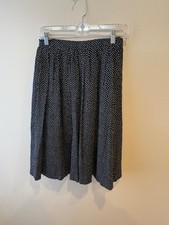 Vintage Valentino Miss V Polka Dot Skirt Sz 6/40