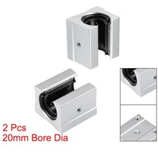 SBR20UU Linear Ball Bearing Slide Block Units...