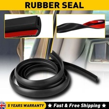 10ft H-Shape Car Windshield Rubber Seal Strip Weatherstrip Soundproof Waterproof