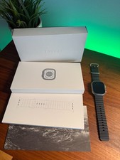 Apple Watch Ultra 49mm Titanium Case with Midnight Ocean Band