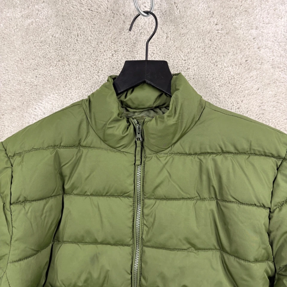 Chaqueta acolchada Children's Place para niños talla XXXL Verde Cremallera completa Bolsillos aislados Foto 4 de 4