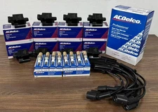 8 Pack UF271 Ignition Coil & Spark Plug & Wire for Chevy GMC 4.8L 5.3L 6.0L 8.1L