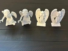 Weeping Angels - Dr. Who - Hidden and Revealed Face Versions