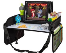 Lusso Gear Lusso Gear Car Seat Tray Dry-Erase Lap Desk for Kids Travel Read