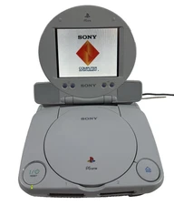 Sony PS1 PlayStation 1 Gray LCD Screen CONSOLE ONLY (SCPH-101)