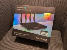 NETGEAR NIGHTHAWK X8 AC5000 SMART TRI-BAND QUAD- STREAM WIFI ROUTER