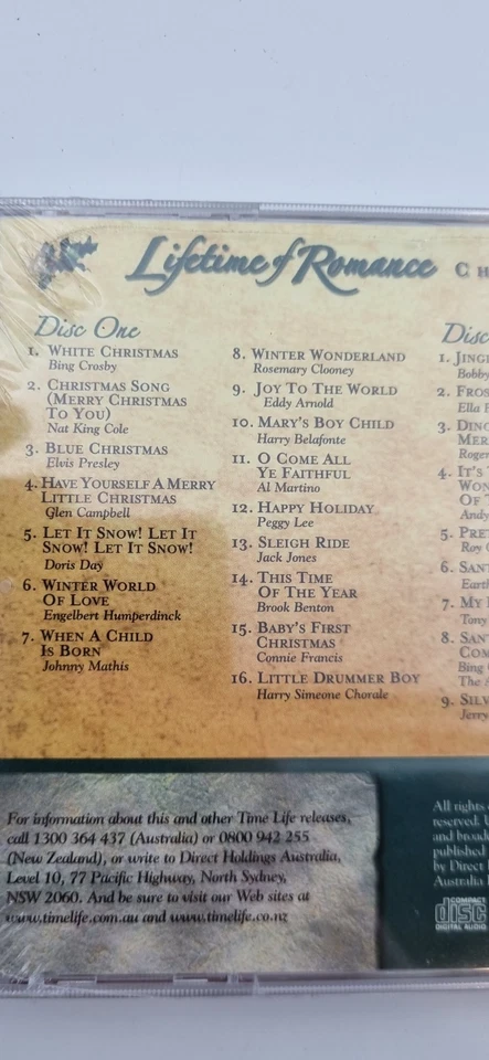 LIFETIME OF ROMANCE: Christmas 2 CD Brand New & Sealed  - Image 3 of 4
