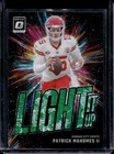 2024 Donruss Optic Patrick Mahomes II Light It Up Dragon #19/24 Chiefs