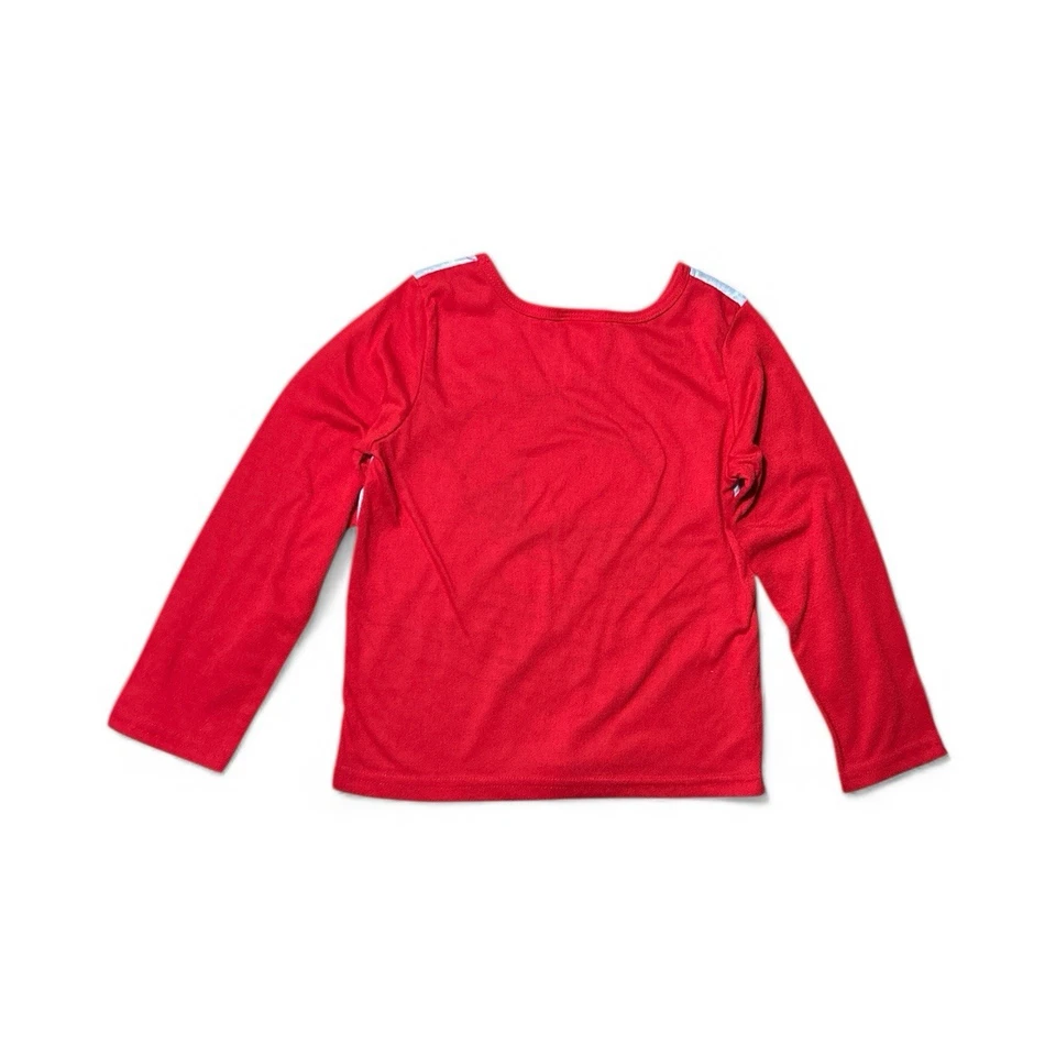 Peanuts Snoopy зимние санки футболка девочек праздник размер 6 верхний длинным рукавом - Изображение 2 из 3