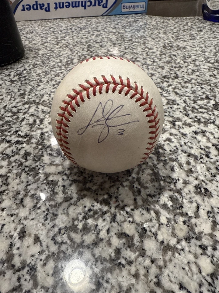 Cody bellinger Chris Taylor e Jarrod saltalamacchia 2018 autografado - Imagem 2 de 2