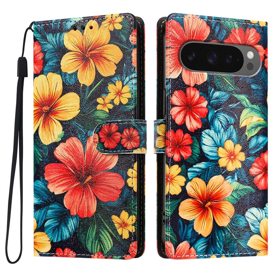 For Google Pixel 11 10 9 8 7 6 Pro 10A 9A Painting Wallet Case Phone Case Cover - Image 3 of 4