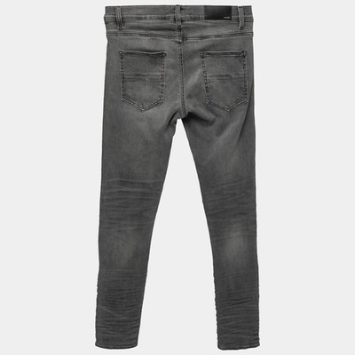 Rn様グレー Amiri Grey Distressed Denim Skinny Jeans M Waist 31 | eBay