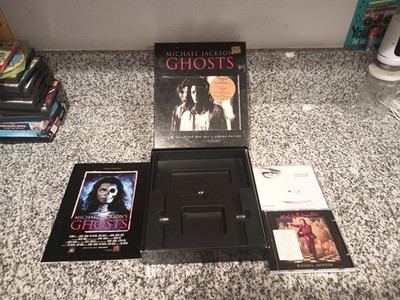 MICHAEL JACKSON  Ghosts Deluxe Collector Box Set JAPAN VHS+CD ESVU 155~7 No Vhs