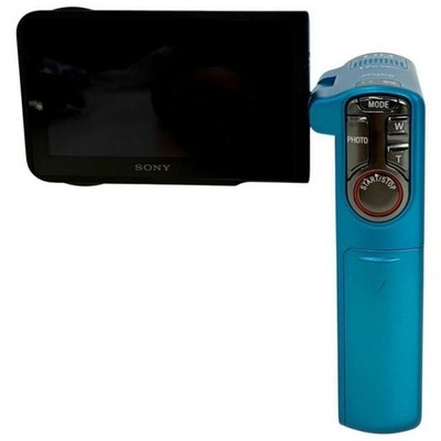 SONY Handycam HDR-GW77V Blue Full HD Camcorder 10x Zoom Tested