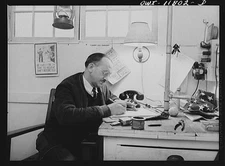 Lititz, Pennsylvania. Paul Ritz serving his two hours per week as an airplane