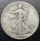 1918-S Walking Liberty Silver Half Dollar 50c Fine
