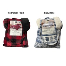 Member's Mark Plush Reversible Sherpa Comforter Set, King Size