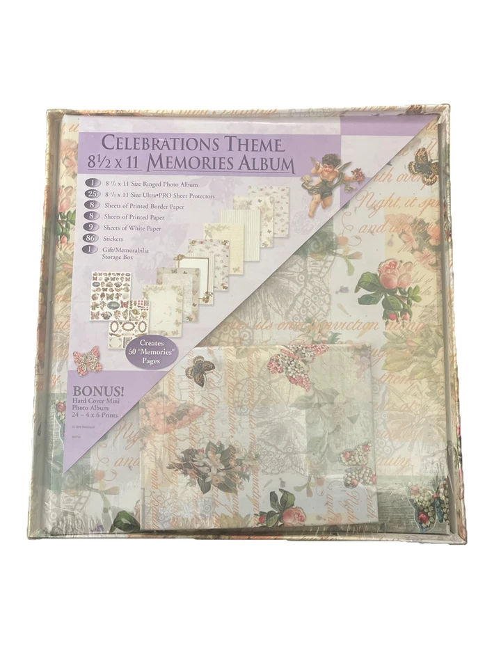 Celebrations Theme 8.5x11 Memories Kit. Scrapbooking/ Photo Album.Create 50 Pg. - Image 4 of 4