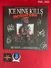 Ice Nine Kills full band signed The Silver Scream vinyl Spencer Charnas COA