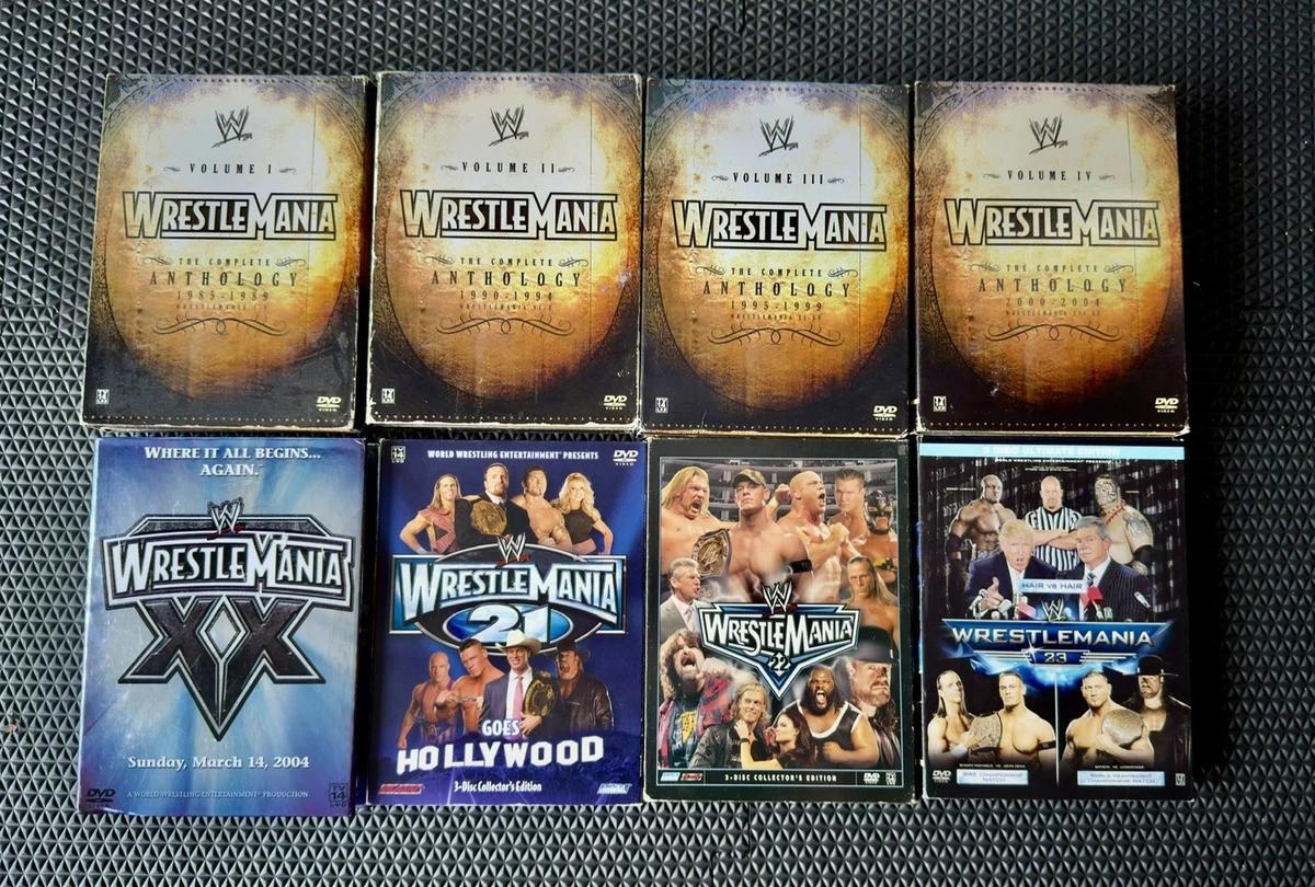Wrestlemania Anthology for sale | eBay