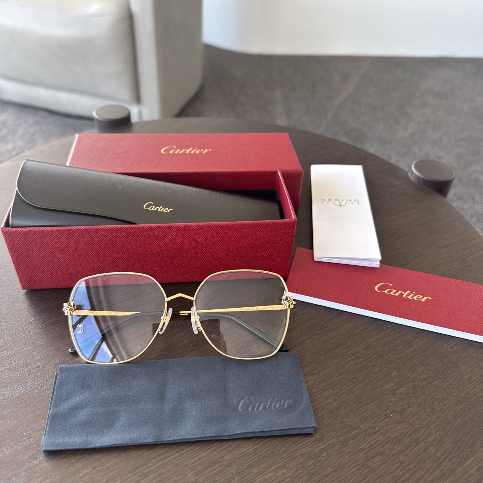Cartier CT0417O Luxury Optical Frame with Signature Design-image