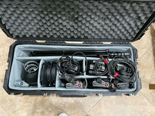 aputure LIGHT STORM COB120d II - 3 UNIT WITH HEAVY DUTY CASE - WITH EXTRAS  