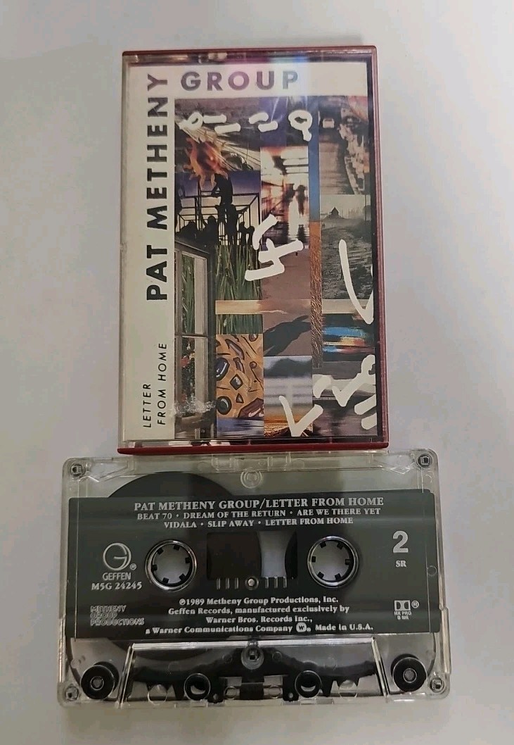 Pat Metheny Group - Letter From Home Cassette EX Geffen TESTED VTG