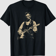 Abraham Lincoln Abe Lincoln Playing Guitar Retro Vintage T-Shirt
