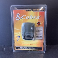 Cobra ESD-9050 Radar Laser Detector- 360 Degree Protection 9 Band - Brand New 