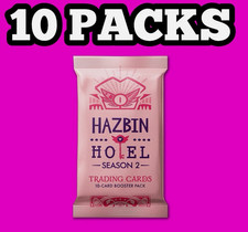 HAZBIN HOTEL Season 2 Trading Cards 2nd Edition Booster Pack *Lot Of 10* Presale