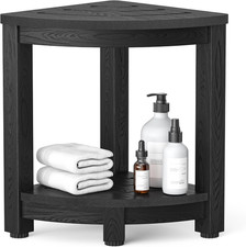 Corner Shower Stool for inside Shower, Waterproof Shower Caddies for Shaving Leg