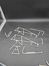 Custom Works V1 White Sprint Car Cage Enforcer Gsx Gbx Dyeable New No Screws