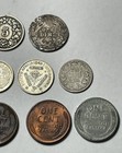 Lot Of 11 Mixed Coins Silver Copper Steel Foreign U.S. — photo 6