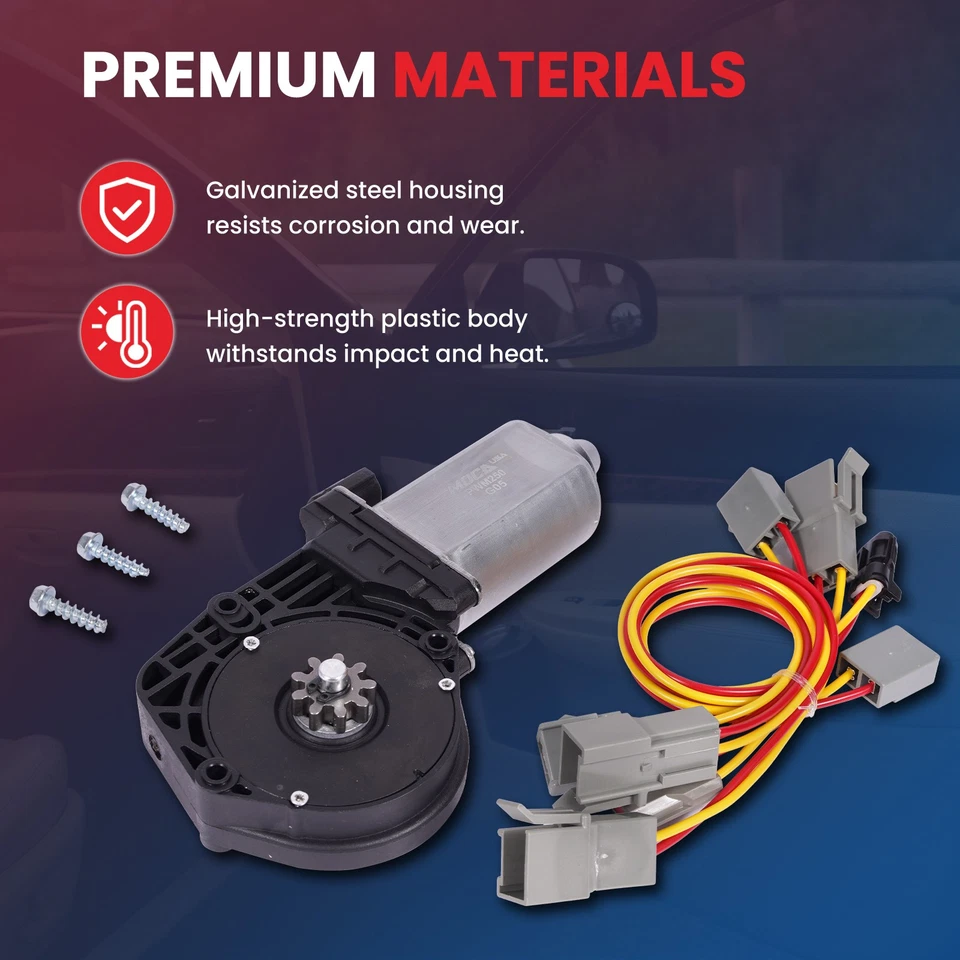 Power Window Motor Fit Ford E-250 E-350 Econoline F-150 F-250 Lincoln Mercury - Image 4 of 4