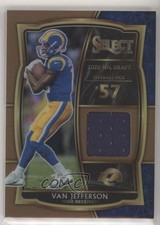 2020 Select Draft Selections Memorabilia Copper Prizm 32/49 Van Jefferson lu0