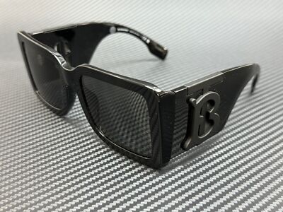 BURBERRY BE4406U 409387 Black Dark Grey Women's 55 mm