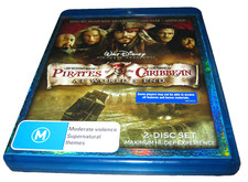 Pirates of the Caribbean: At World's End - 2 Disc - Blu-Ray - VGC - Region B