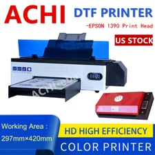 A3 DTF Printer Direct to Film T-shirt DIY Printer for Home Business Oven New US