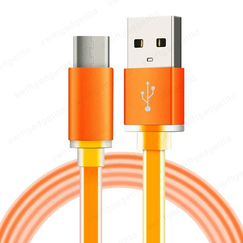 USB C Cable Flat Type C Fast Charging Data Lead for Sony Xperia 10 IV XA2 XA1 L4 - Picture 11 of 12