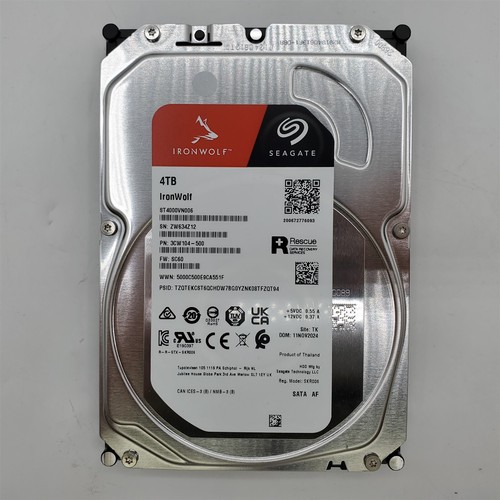 Seagate IronWolf 4TB NAS Internal Hard Drive HDD (ST4000VNZ06)