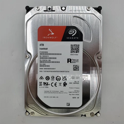 Seagate IronWolf 4TB NAS Internal Hard Drive HDD (ST4000VNZ06)