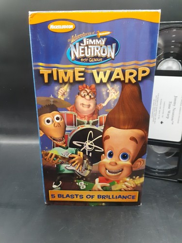 The Adventures Of Jimmy Neutron Time Warp VHS Rare Promo Tape 2003 Nickelodeon - Picture 2 of 23
