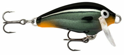 SEÑUELOS DE PESCA RAPALA MINI FAT RAP MFR 3 cm CBN (Carbono) color - Imagen 2 de 2