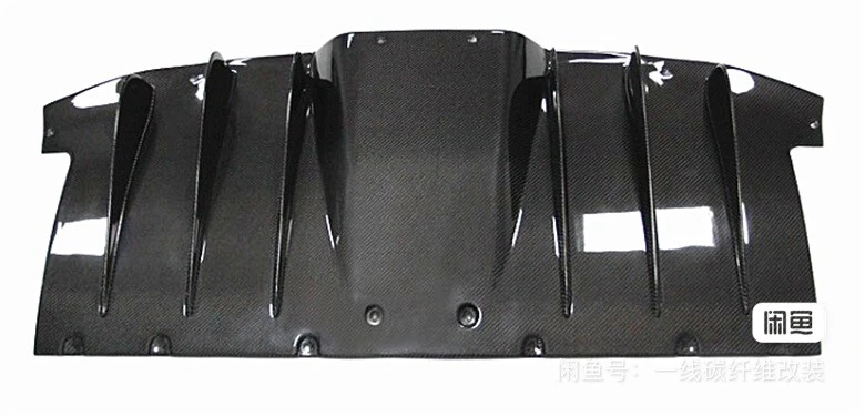 Real Carbon Fiber Rear Bumper Diffuser For Ferrari 458 Italia Spider 2010-2015 — 第 4/4 张图片