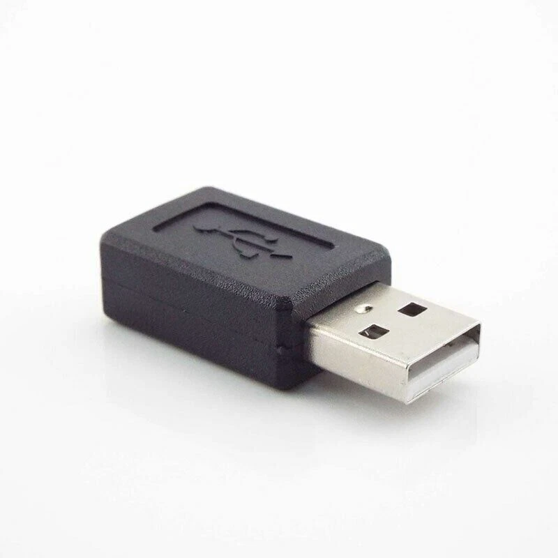 Mini USB B 5 Pins Female Jack to USB 2.0 A Male Connector Adapter for Transfer - Image 4 of 4
